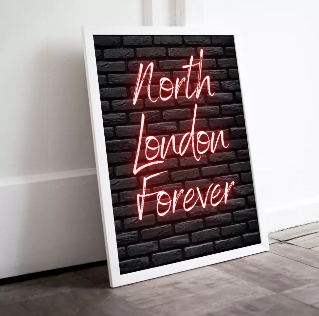 Arsenal, Football Wall Art, London Forever Art Print, Room Decor