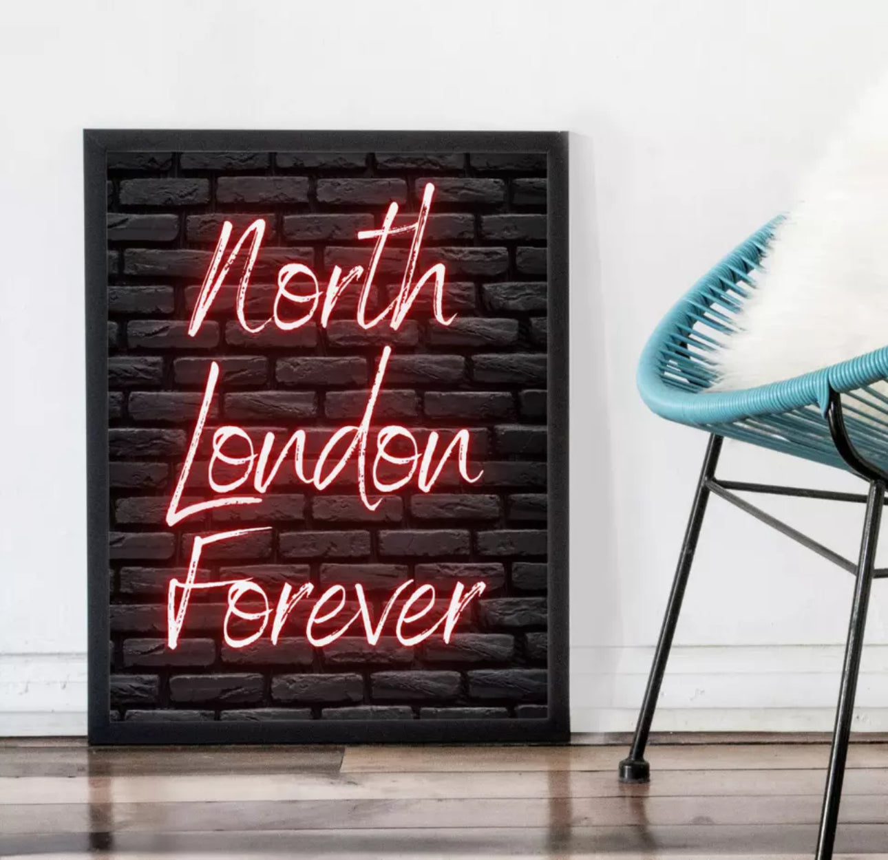 Arsenal, Football Wall Art, London Forever Art Print, Room Decor