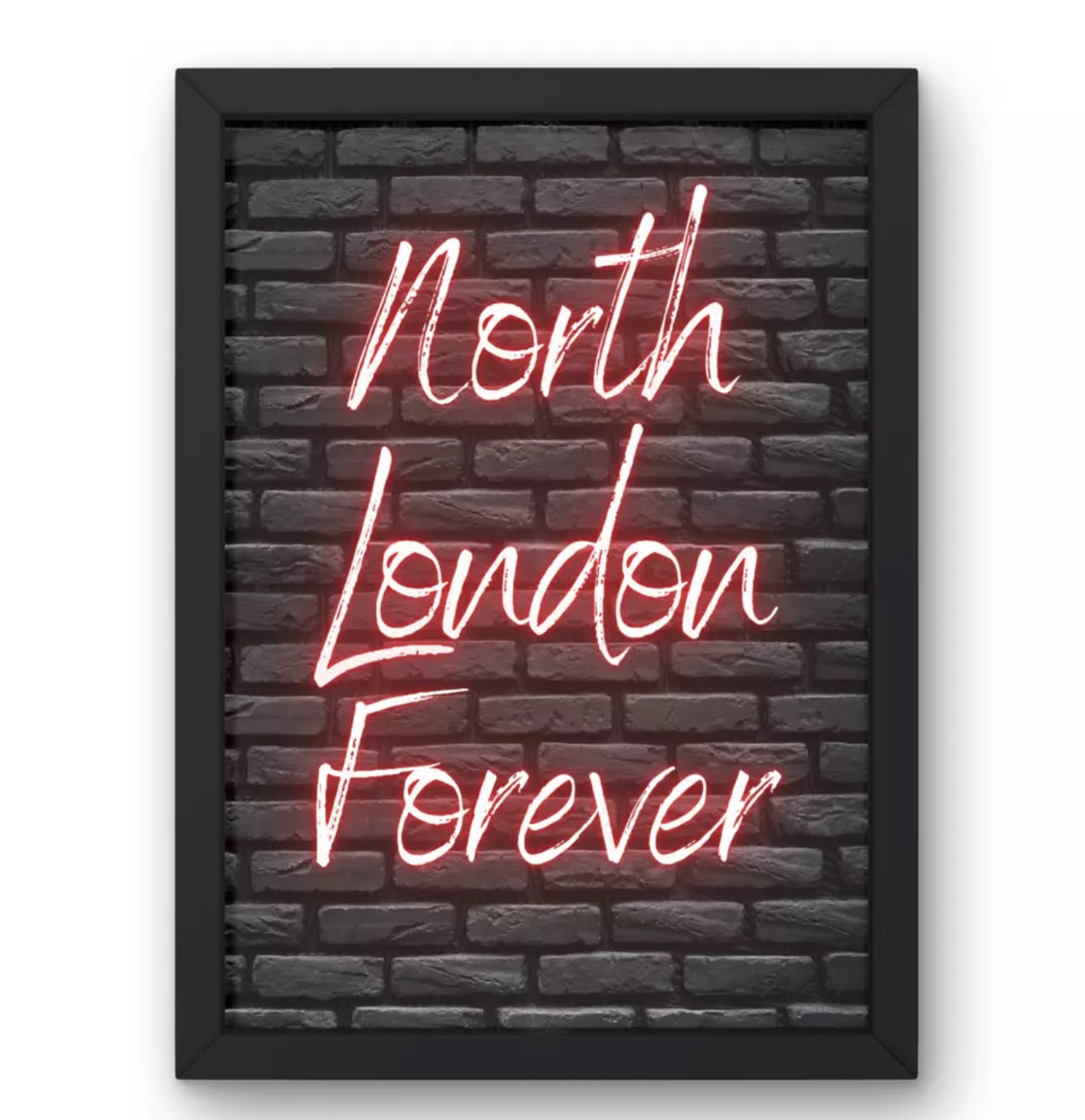 Arsenal, Football Wall Art, London Forever Art Print, Room Decor